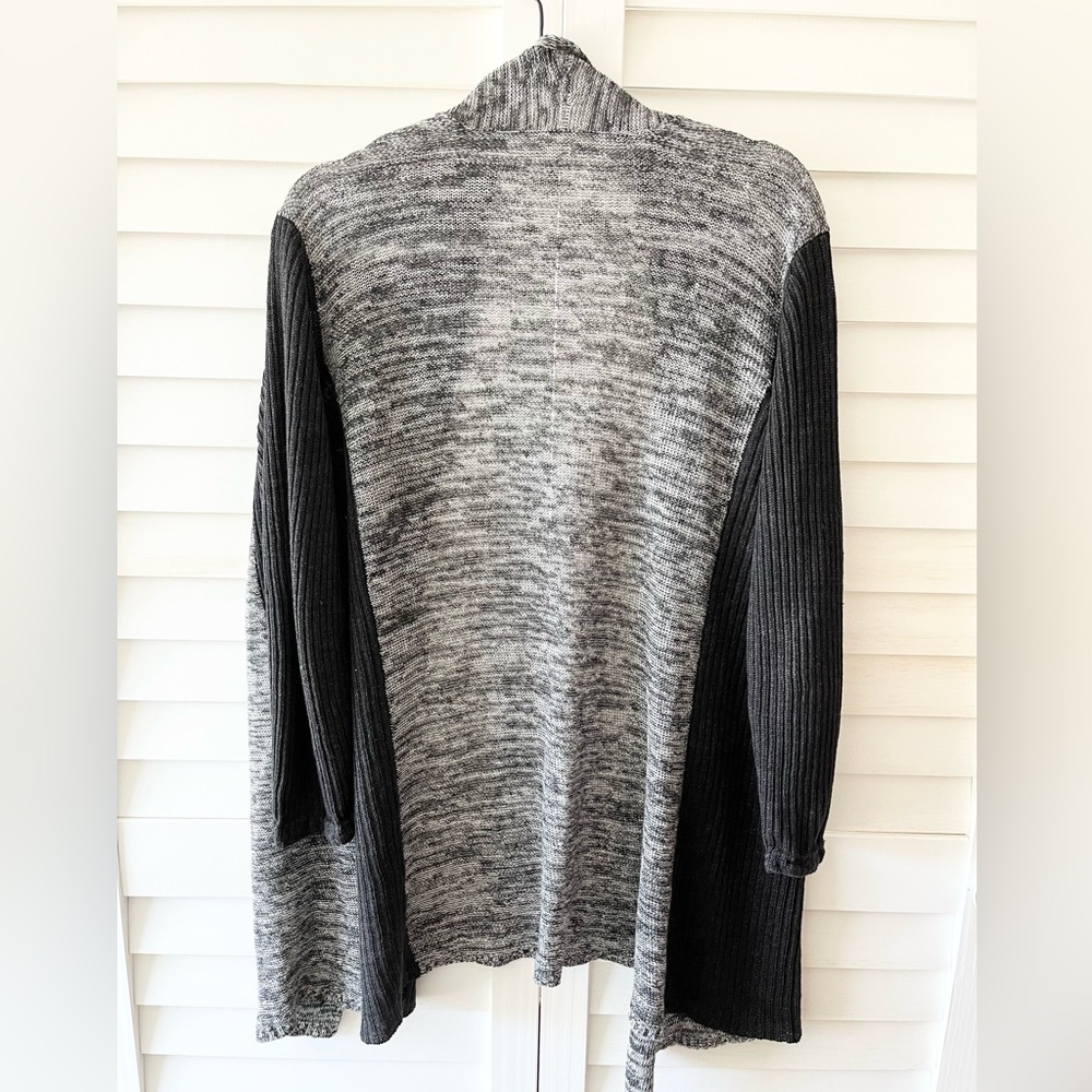 Eileen Fisher Linen Cardigan Size Large - Picture 3 of 8